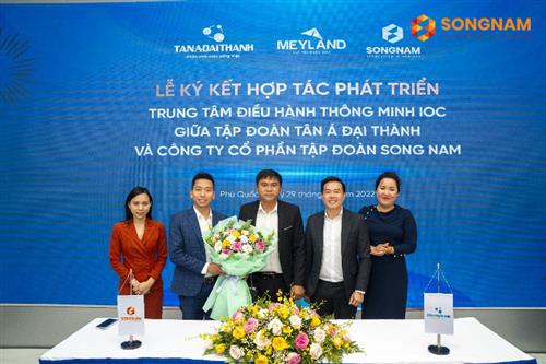 Song Nam Group cooperates with Tan A Dai Thanh to deploy the IOC smart city control center