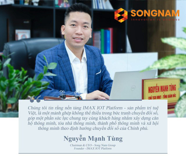 IMAX Iot Platform technology platform is a technology product of Song Nam Group