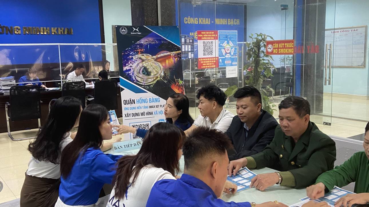 Quận Hồng Bàng triển khai ứng dụng Hồng Bàng Smart trên địa bàn 9 phường